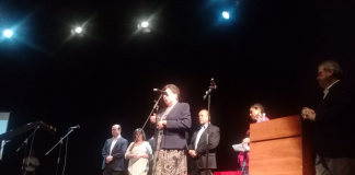 Carmen Frei y Raúl Zurita: Premio DD.HH Jaime Castillo Velasco 2018