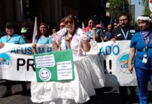 Masiva movilización de la Atención Primaria de Salud por mejores condiciones laborales