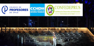 CCHDH y otras organizaciones: Llaman a tomar acciones legales en contra del candidato Kaiser por Apología del Terrorismo de Estado