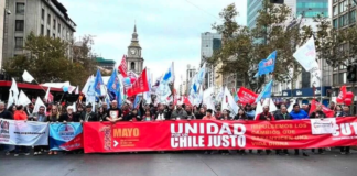 La CUT lidera la conmemoración del Día de las y los Trabajadores con masiva adhesión nacional y más de 60 mil personas en Santiago