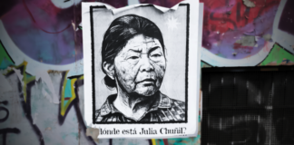 Es We Xipantu y Julia Chuñil continúa desaparecida