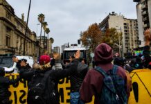 ODC por agresiones durante manifestación en Santiago: “La violencia estatal contra la prensa no puede normalizarse”