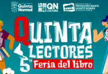 V versión de la Feria del Libro Quinta Lectores en explanada de Casona Dubois